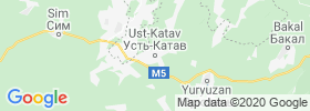 Ust' Katav map